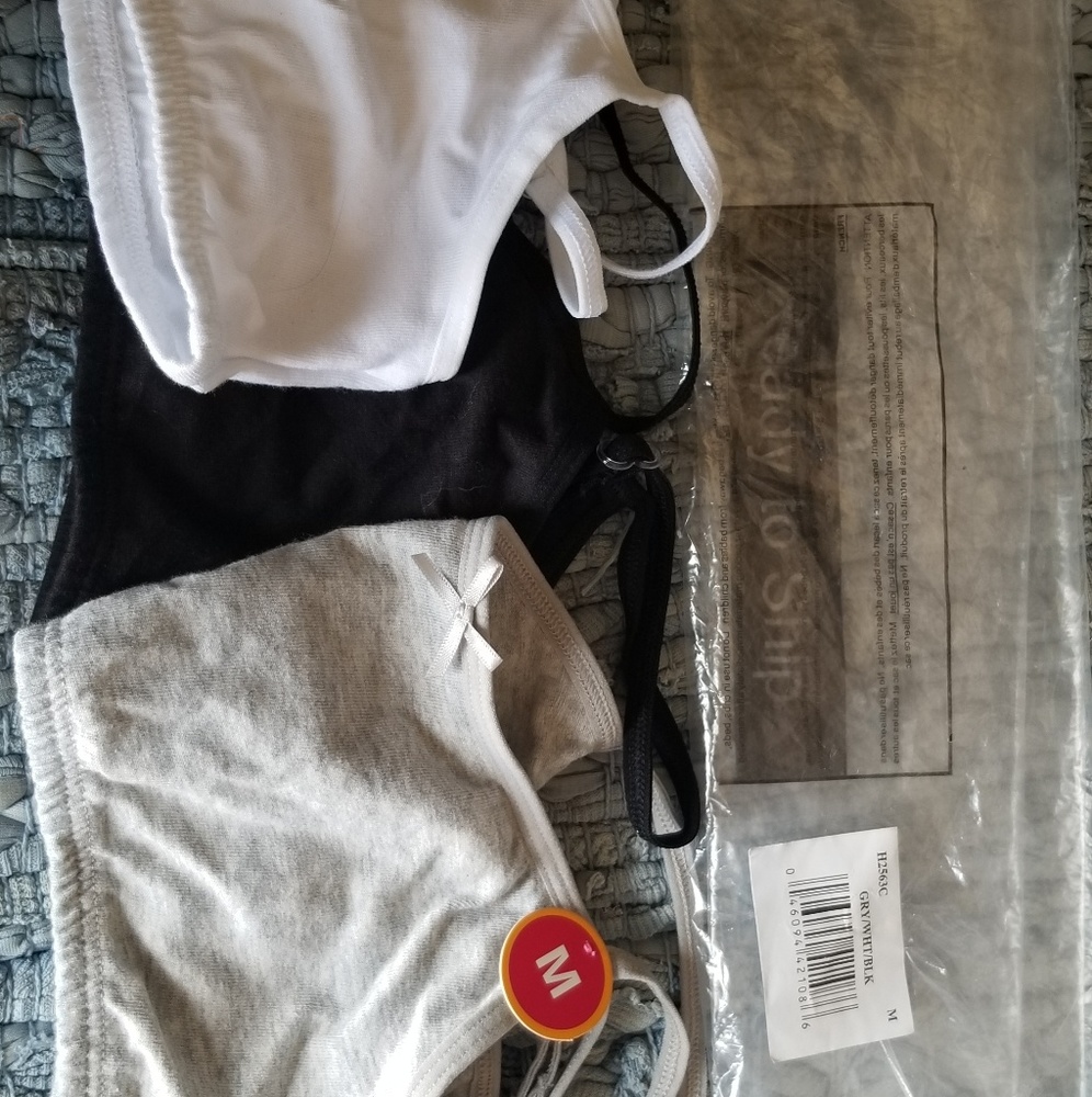 Big Girls NWT package of 3 sports bras